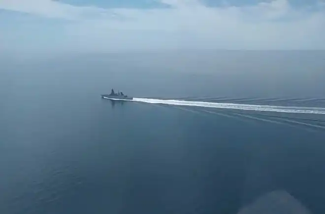 Սեւ Ծովուն մէջ միջադէպ. Ռուսաստան տեսանիւթ հրապարակած է