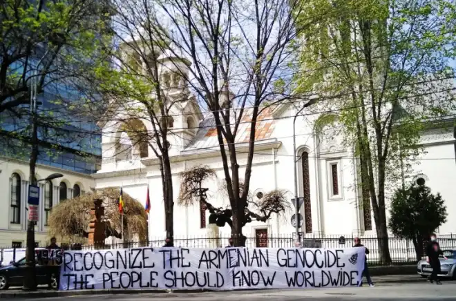 Պուխարեստի մէջ յարգած են Հայոց Ցեղասպանութեան զոհերու յիշատակը