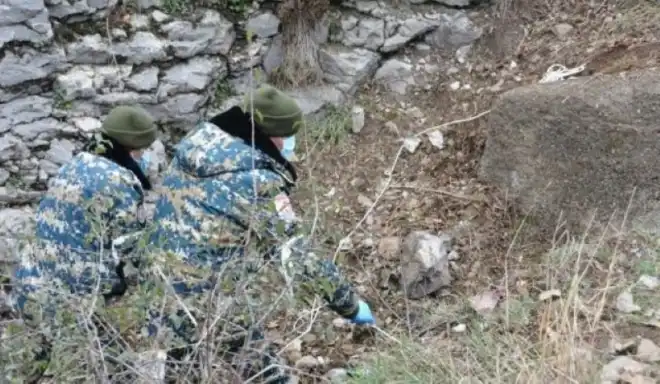 Հատրութի  Խծաբերդ հատուածին մէջ յայտնաբերուած է 6 զինծառայողի աճիւն