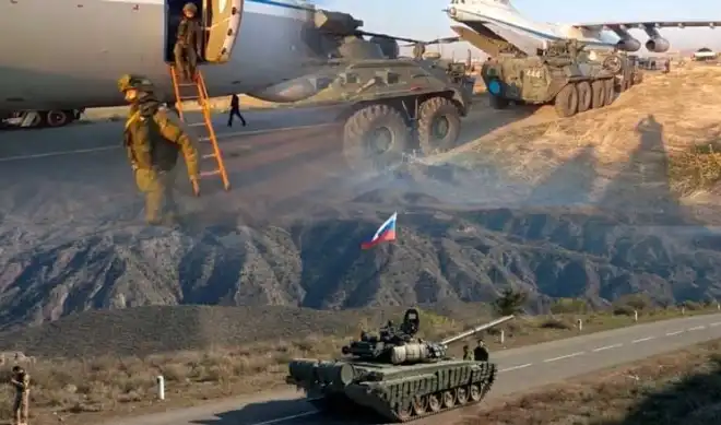 Ռուս խաղաղապահները մտան Ստեփանակերտ