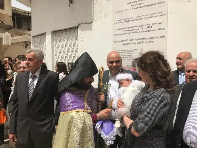 Ծաղկազարդի տօնը եւ մանուկներու օրհնութիւնը Դամասկոսի մէջ. Լուսանկարներ