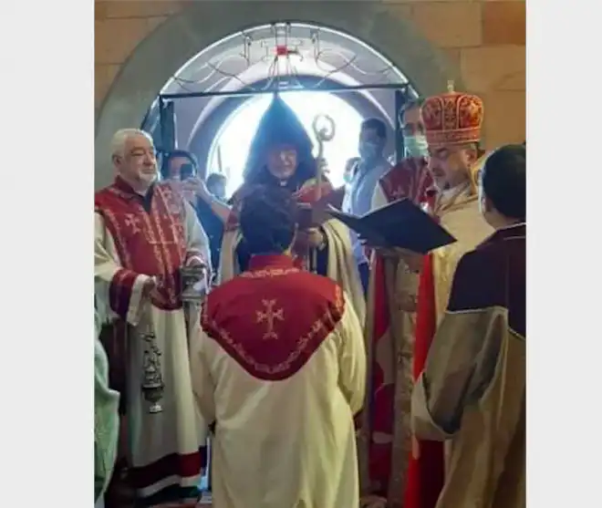 Կիսասարկաւագի աստիճանի տւչութիւն ՝ Ժընեւի Սուրբ Յակոբ եկեղեցւոյ մէջ